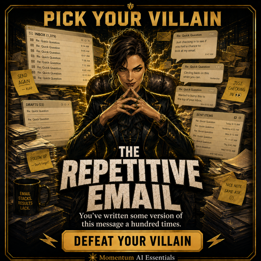 The Repetitive Email: writing another version of the same message