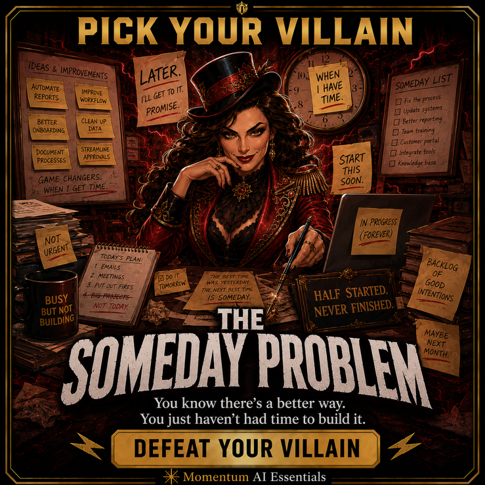 The Someday Problem: a better process postponed because there is never enough time